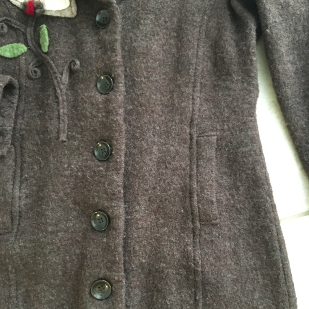Cynthia Rowley Wool decorative jacket - Picture 4 of 6